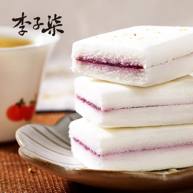 李子柒紫薯蒸米糕整盒540g